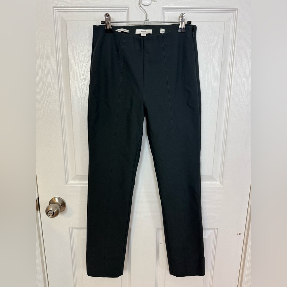 Vince Cotton-Blend Stitch-Front Seam Legging Size Small - Picture 3 of 8